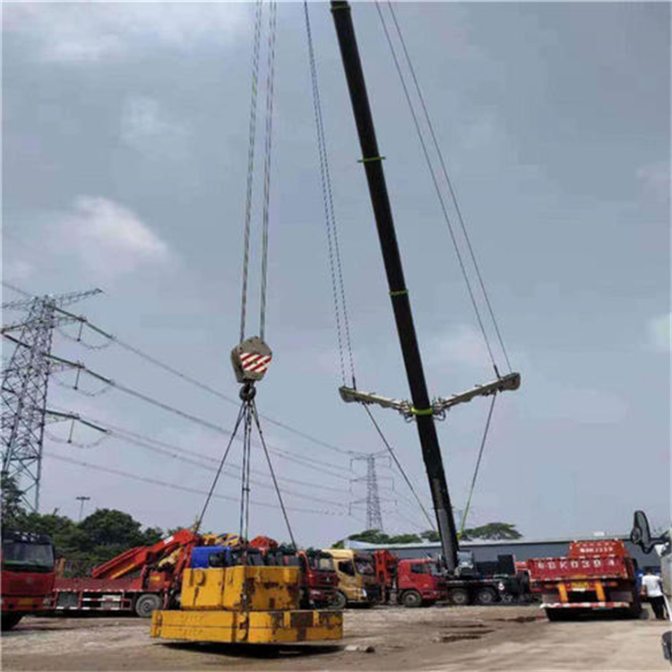 邦溪镇风电设备吊装